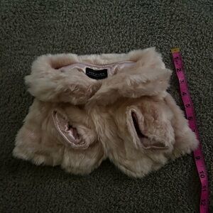 Max Studio Pink  Dog Faux Fur Accessory